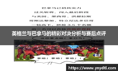 英格兰与巴拿马的精彩对决分析与赛后点评